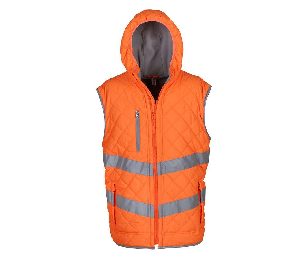 Yoko YK007 - Long sleeve high visibility vest (HVJ200)