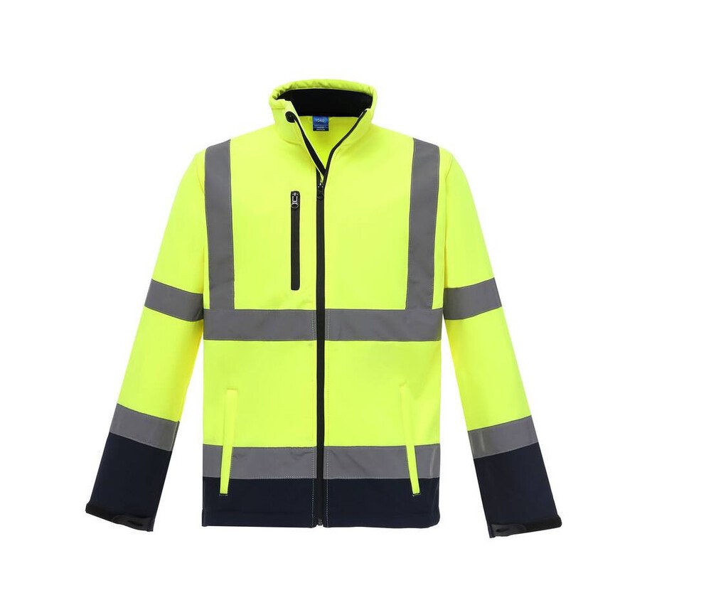 Yoko YKK09 - High Visibility Softshell Jacket