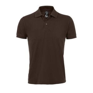 SOL'S 00571 - PRIME MEN Polycotton Polo Shirt Chocolate