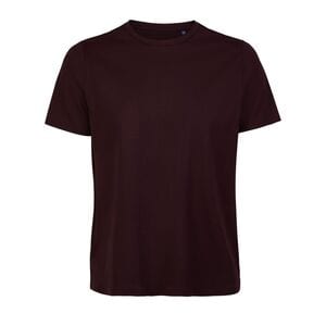 NEOBLU 03184 - Lucas Men Men’S Short Sleeve Mercerised Jersey T Shirt Bordeaux