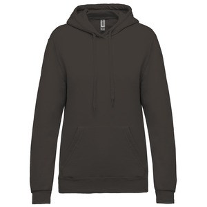 Kariban K473 - Women's hooded sweatshirt Dark Grey