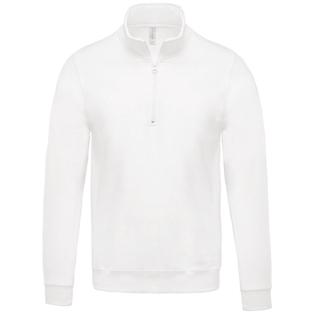 Kariban K478 - Zipped neck sweatshirt