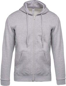 Kariban K479 - Zipped hooded sweatshirt Oxford Grey