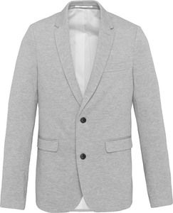 Kariban K6132 - Men's knit jacket Light Grey Heather