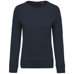 Kariban K481 - Womens organic round neck sweatshirt with raglan sleeves