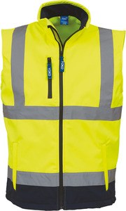 Yoko YHV006 - Hi-Vis Softshell Gilet