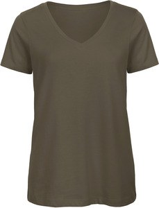 B&C CGTW045 - Womens Organic Inspire V-Neck T-Shirt