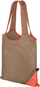 Result R002X - Compact shopping bag Fennel/Pink