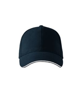 Malfini 306 - Sandwich 6P Cap unisex Sea Blue