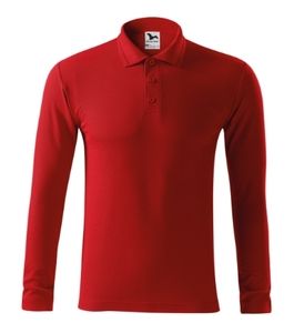 Malfini 221 - Pique Polo LS Polo Shirt Gents Red