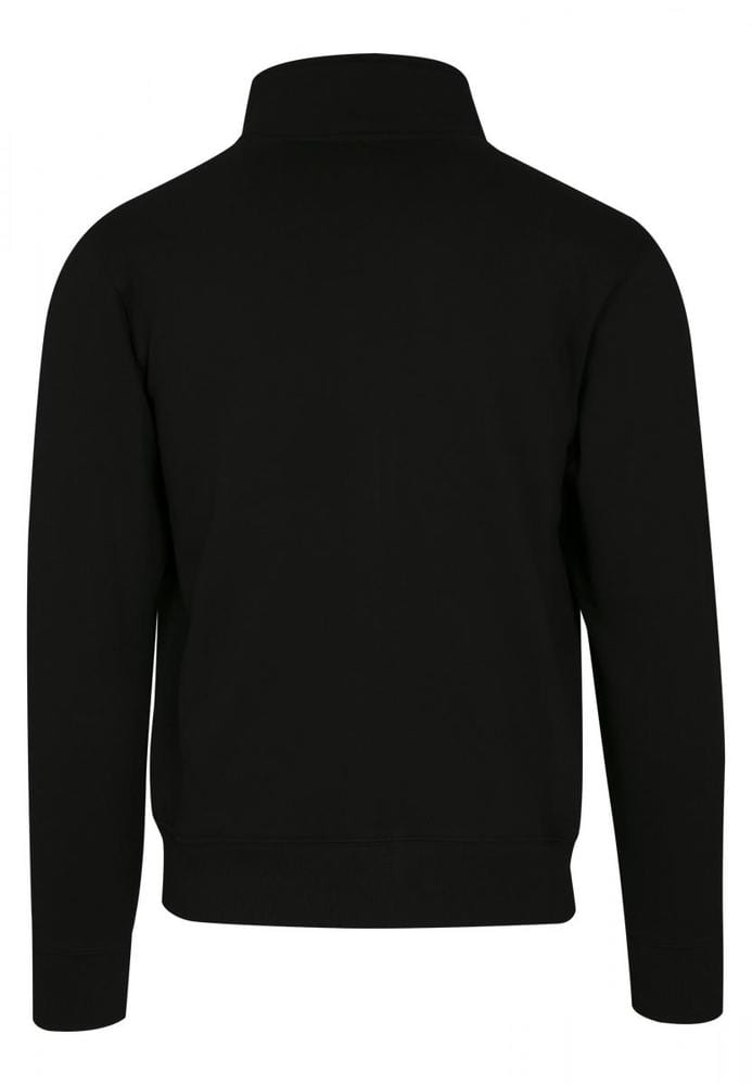 Build Your Brand BY106 - High Neck Sweatshirt Zip Cardigan