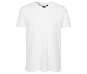 Neutral O61005 - Men's V-neck T-shirt White