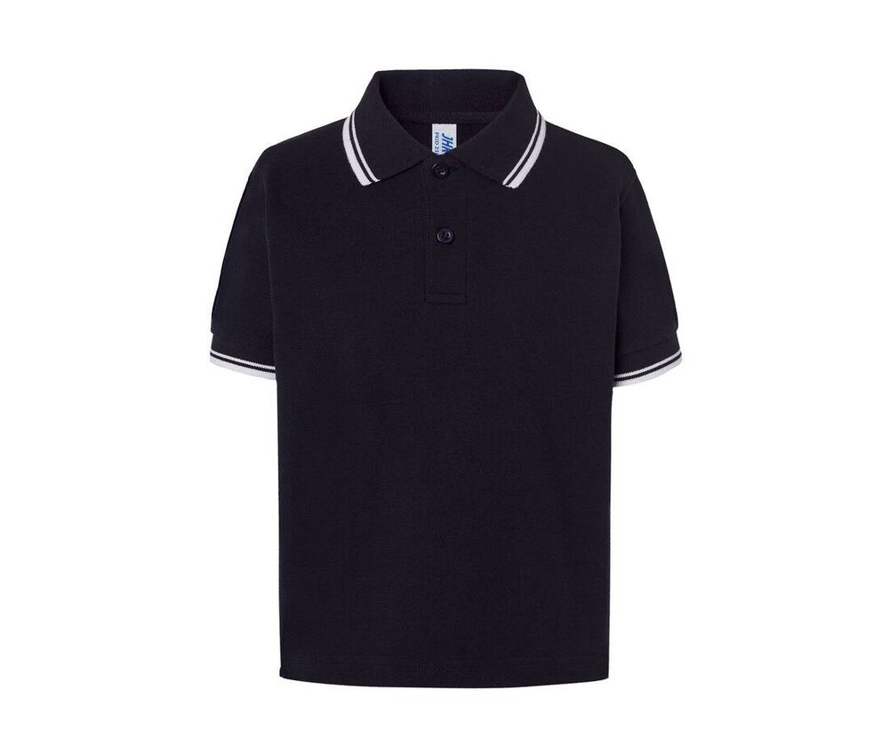 Contrasting-children's-polo-shirt-Wordans