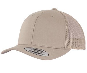 Flexfit FX6606 - curved visor cap trucker style Khaki