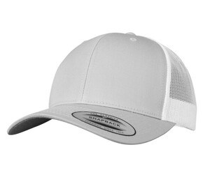 Flexfit F6606T - trucker style cap Silver/ White