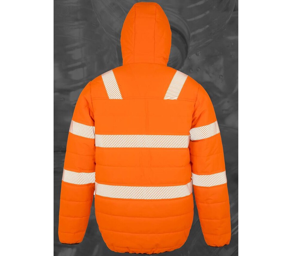 Result RS500X - High visibility jacket in recycled polyester