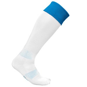 PROACT PA0300 - Two-tone sports socks White / Sporty Royal Blue