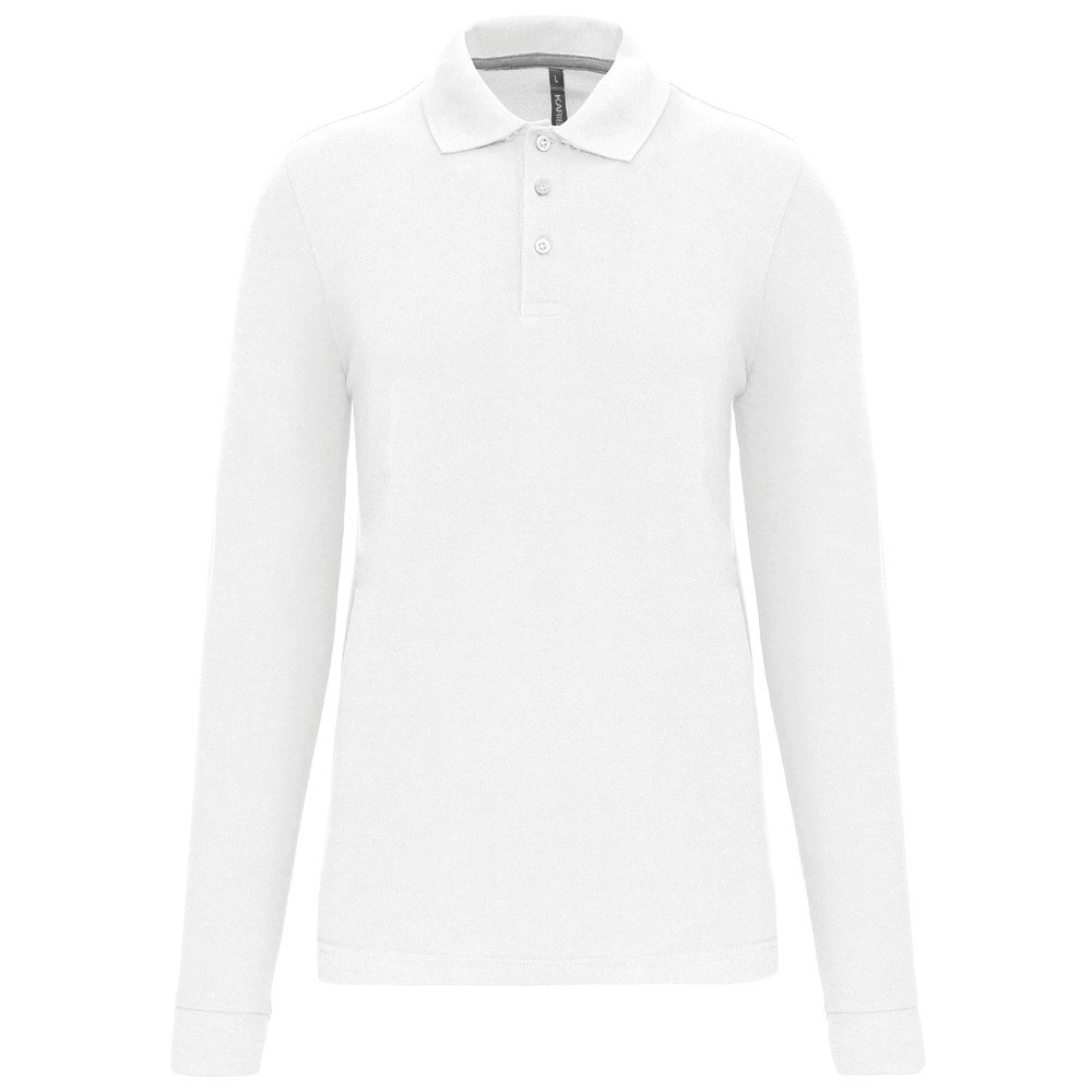 WK. Designed To Work WK276 - Men's long-sleeved polo shirt