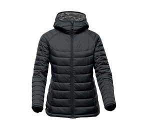 Stormtech SHAFP2W - Women's quilted jacket Black / Graphite