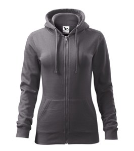 Malfini 411 - Trendy Zipper Sweatshirt Ladies gris acier