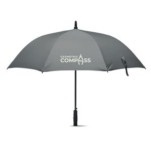 GiftRetail MO6175 - GRUSA Windproof umbrella 27 inch Grey