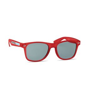 GiftRetail MO6531 - MACUSA Sunglasses in RPET Transparent Red