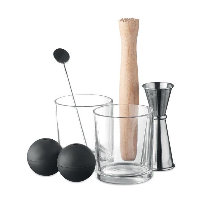 GiftRetail MO6620 - NIGHT Set of 7 pieces cocktail set