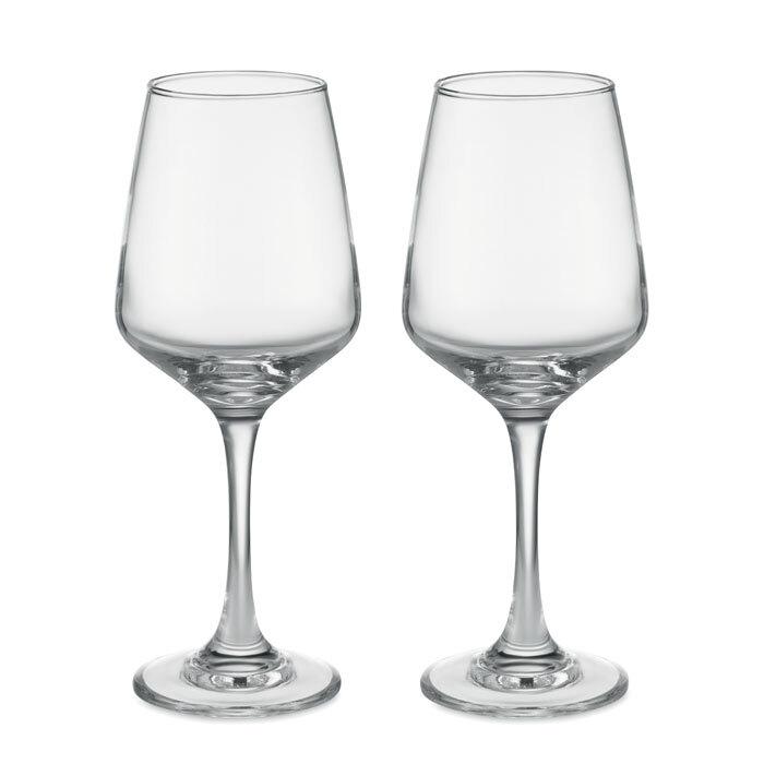 GiftRetail MO6643 - CHEERS Set of 2 wine glasses
