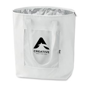 GiftRetail MO7214 - PLICOOL Foldable cooler shopping bag White