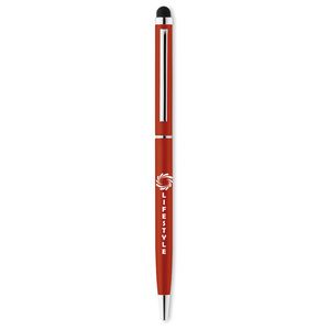 GiftRetail MO8209 - NEILO TOUCH Twist and touch ball pen Red