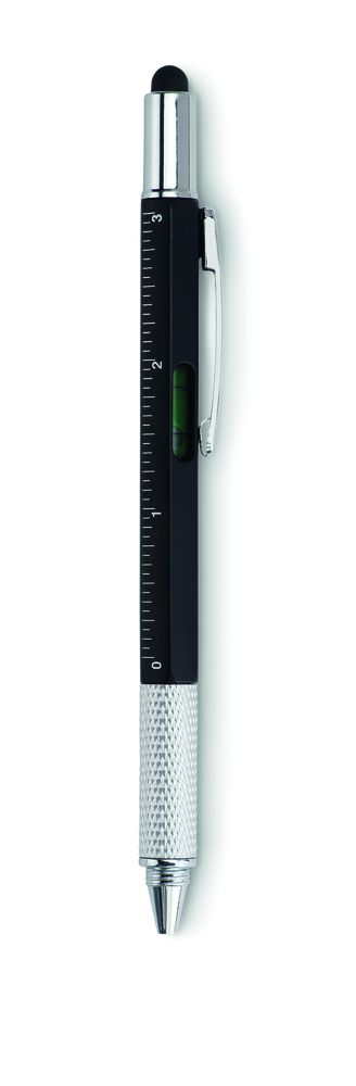 GiftRetail MO8679 - TOOLPEN Spirit level pen with ruler
