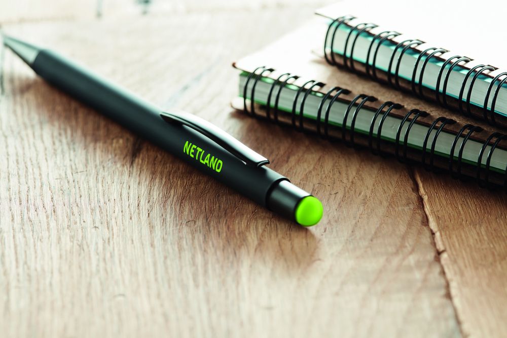 GiftRetail MO9393 - NEGRITO Aluminium stylus pen