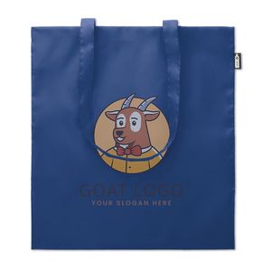GiftRetail MO9441 - TOTEPET Shopping bag in RPET Blue