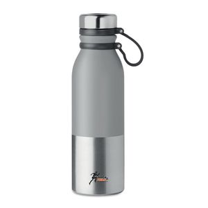 GiftRetail MO9539 - ICELAND Double wall flask 600 ml Grey