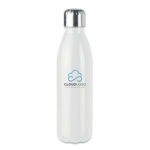 GiftRetail MO9800 - ASPEN GLASS Glass drinking bottle 650ml White