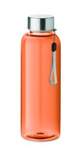 GiftRetail MO9910 - UTAH RPET RPET bottle 500ml transparent orange