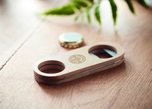 GiftRetail MO9925 - Bamboo bottle opener Wood