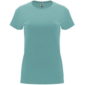 Roly CA6683 - CAPRI Fitted short-sleeve t-shirt for women Dusty Blue