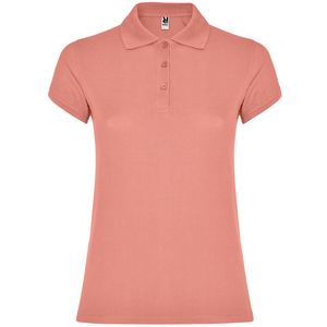 Roly PO6634 - STAR WOMAN Short-sleeve polo shirt for women CLAY ORANGE