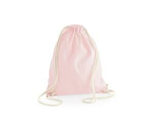 Westford mill WM810 - Organic Gym Bag Pastel Pink