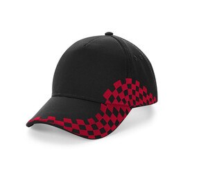 Beechfield BF159 - Women's Cap 100% Cotton Black / Classic Red