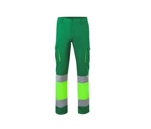 VELILLA V3030 - HIGH-VISIBILITY TWO-TONE MULTI-POCKET PANTS