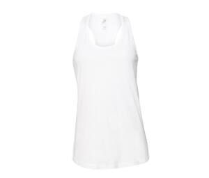 Bella+Canvas BE6008 - WOMEN'S JERSEY RACERBACK TANK White