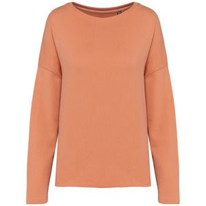 Kariban K471 - Ladies' oversized sweatshirt Peach