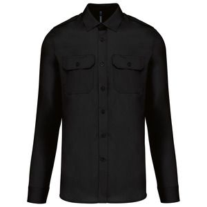 Kariban K505 - Mens long-sleeved pilot shirt