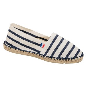 Kariban K840 - Unisex espadrilles Natural / Navy Stripe