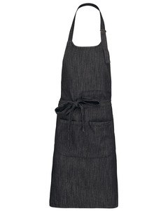 Kariban K890 - POLYESTER COTTON APRON Black Denim