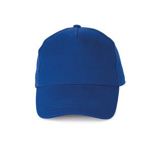 K-up KP162 - Heavy cotton cap - 5 panels Royal Blue