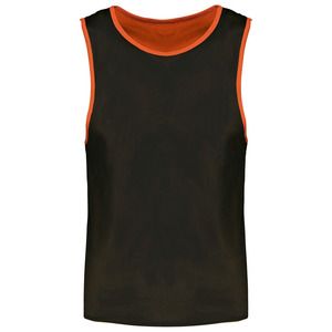 ProAct PA042 - ALL SPORTS REVERSIBLE BIB Spicy Orange / Black