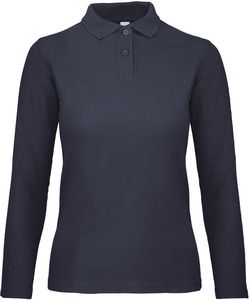 B&C CGPWI13 - ID.001 Ladies long-sleeved polo shirt